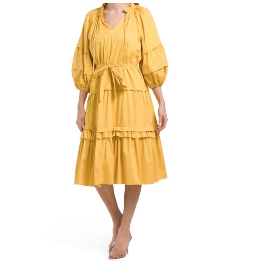 Anthropologie ELIE TAHARI Sun Tired Dress
